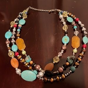 19-21” multi-stone necklace